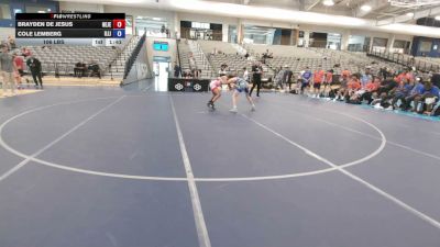 106 lbs Brayden De Jesus, New Jersey vs Cole Lemberg, Illinois