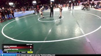113 lbs Quarterfinal - Bryan Naranjo, Moses Lake vs Johnson Nguyen, Capital