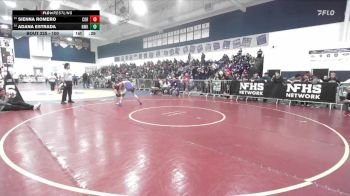 100 lbs Cons. Round 2 - Sienna Romero, Corona vs Adana Estrada, Norwalk