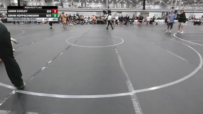 215 lbs Round 5 (6 Team) - Aiden Cooley, Team Shutt B Team vs Ervin Hoffschneider, Mat Assassins Red