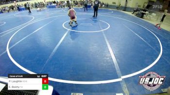 61 lbs Consi Of 8 #1 - Pax Laughlin, Seneca vs Eli Bointy, Tuttle Wrestling