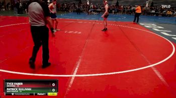 160 lbs Champ. Round 1 - Patrick Sullivan, New Prague vs Tyce Faber, Brainerd