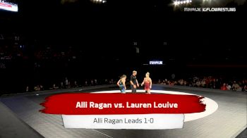 59 kg 2 Of 3 - Lauren Louive, New York Athletic Club vs Alli Ragan, Sunkist Kids Wrestling Club