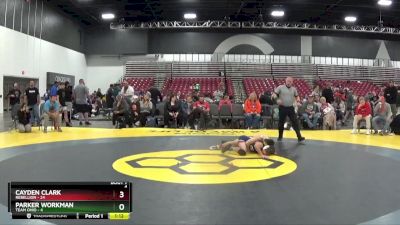 90 lbs Semis & 1st Wrestleback (8 Team) - Cayden Clark, Rebellion vs Parker Workman, Team Ohio