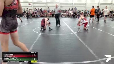 150 lbs Round 7 (8 Team) - Zach Dill, All American vs Bray Trivette, Combat Athletics Black