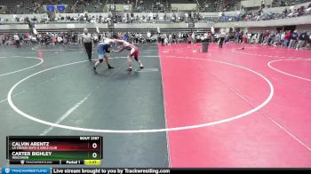 171 lbs Cons. Round 2 - Carter Bighley, Wisconsin vs Calvin Arentz, La Crosse Boys & Girls Club