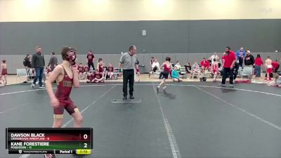 64 lbs Round 4 (6 Team) - Austin Trant, Poquoson vs Tucker Austin, Crossroads Wrestling