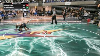 127 lbs Semis & 1st Wrestleback (8 Team) - Easton King, Plainview-Elgin-Millville, MN vs Tyler Barnes, Delta, OH
