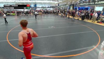 165 lbs Champ. Round 2 - Dayton Webb, Mishawaka Wreslting vs Conner J. Johnson, .