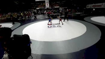 49 lbs Champ. Round 2 - Colin Crow, Gladiator Wrestling vs Carter Her, Red Star Wrestling Academy