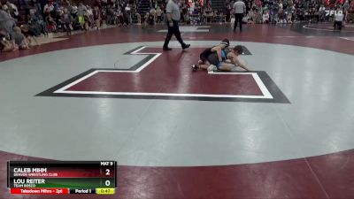 J-5 lbs Quarterfinal - Lou Reiter, Team Bosco vs Caleb Mihm, Denver Wrestling Club