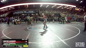 2A 182 lbs Cons. Semi - Joshua Sandoval, Fleming Island vs Sawyer Vanrider, New Smyrna Beach Sr H S