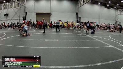 190 lbs Round 3 (8 Team) - Alex Klos, Impact Black vs Cole Ramberger, D3 Training Center