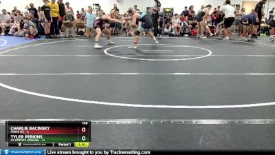 145 lbs Round 1 (4 Team) - Charlie Bacinsky, Force WC vs Tyler Perkins, U2 Upstate Uprising