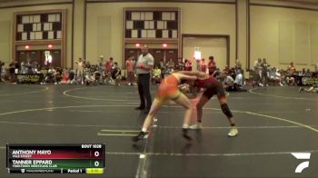 120 lbs Cons. Round 4 - Anthony Mayo, Yale Street vs Tanner Eppard, Yorktown Wrestling Club