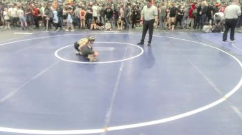 69 lbs Round Of 16 - Kirin Weiner, Sierra Sabers vs Zerrick Richter, Gold Rush Wrestling