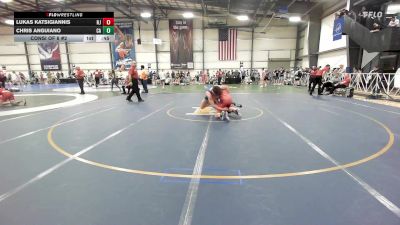 152 lbs Consi Of 8 #2 - Lukas Katsigiannis, NJ vs Chris Anguiano, CA