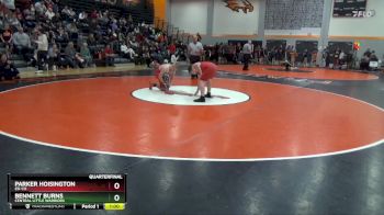 N-17 lbs Quarterfinal - Bennett Burns, Central Little Warriors vs Parker Hoisington, Ed-Co