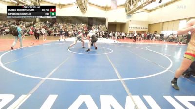 184-H lbs Round Of 16 - James Bermingham, High Pace Wrestling Club vs David Borodziuk, Seagull Wrestling Club