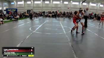 92 lbs Round 2 (6 Team) - Cam Longstreth, NOS vs Fulton Fore, Contenders WA Green