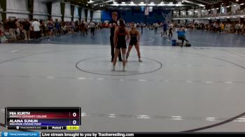 110 lbs Quarterfinal - Alaina Sunlin, Wisconsin Stevens Point vs Mia Kurth, Hawkeye Community College