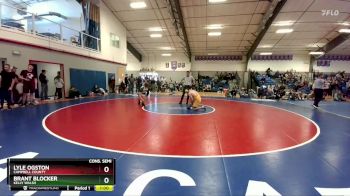 165 lbs Cons. Semi - Brant Blocker, Kelly Walsh vs Lyle Ogston, Campbell County