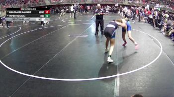 107 lbs Champ. Round 2 - Piper Terzoli, Ord Wresting Club vs AnaClaire Launer, Kearney MatCats Wrestling Club