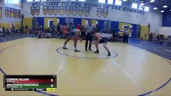 170 lbs Round 5 (8 Team) - Anastasios Karistinos, Palm Harbor vs Connor Gilliam, Alpha WC