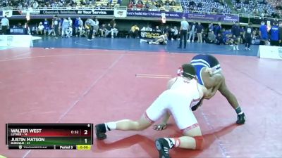 165 lbs Placement (4 Team) - Jesse Herrera, Wabash vs Alonzo Smiley, Dubuque