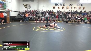 106 lbs Quarterfinal - Bryer Jack, HLV, Victor vs Conner Sullivan, Nashua-Plainfield