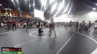 126 lbs Champ. Round 1 - Paul Romero, Western vs DAVID GOVEA, Santa Fe