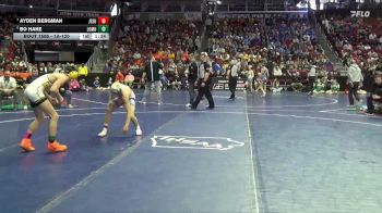 1A-120 lbs 3rd Place Match - Ayden Bergman, Jesup vs Bo Hake, Louisa-Muscatine
