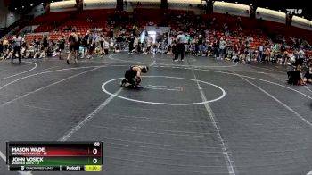 60 lbs Round 5 (8 Team) - Mason Wade, Meridian Maniacs vs John Vosick, Warner Elite