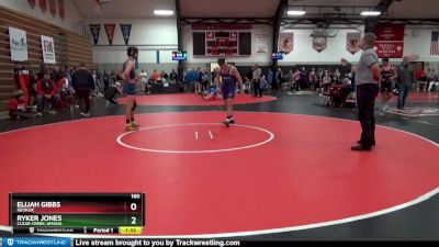 160 lbs Round 1 - Chase Greiner, Washington vs Jared Lopez, Muscatine