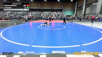 100 lbs Round Of 32 - Jedidiah Erekson, McCall Wrestling Club vs JT Walker, Nevada Elite