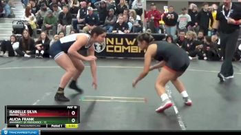 123 lbs Semis & 3rd Wb (16 Team) - Isabelle Silva, Indiana Tech vs Alicia Frank, University Of Providence