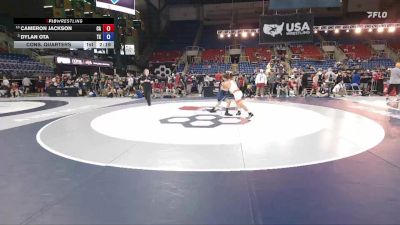 113 lbs Cons. Quarters - Cameron Jackson, CA vs Dylan Ota, TX