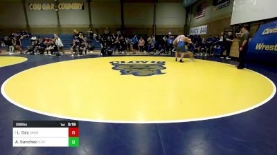 288 lbs Consi Of 8 #1 - Leland Day, Grandview (CO) vs Adan Sanchez, Clovis