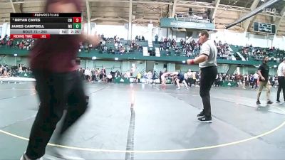 285 lbs Champ. Round 2 - Bryan Caves, Central Michigan vs James Campbell, Michigan State