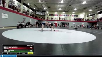 157 lbs Cons. Round 5 - John Bamvakais, Maryville vs Eric Faught, Upper Iowa