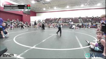 70 lbs Rr Rnd 1 - Cooper Goodman, Chandler Takedown Club vs Woodrow Carroll, Cushing
