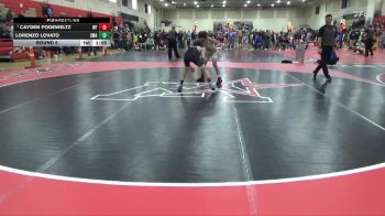 100 lbs Round 5 - Cayden Podeweltz, Wrestling Factory vs Lorenzo Lovato, Summit Wrestling Academy
