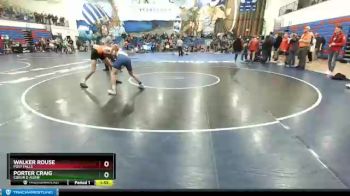 145 lbs Quarterfinal - Porter Craig, Coeur D Alene vs Walker Rouse, Post Falls