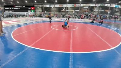 125 lbs Quarterfinal - Paxton Stienmetz, Touch Of Gold vs Kye Knaff, Shepherd Wrestling Club