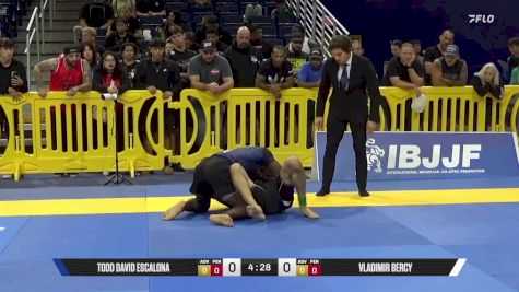Vladimir Bercy vs Todd David Escalona 2025 Pan IBJJF Jiu-Jitsu No-Gi Championship
