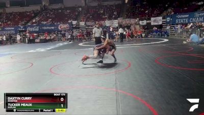 D 3 126 lbs Cons. Round 4 - Tucker Meaux, Kaplan vs Daxtyn Curry, Rosepine