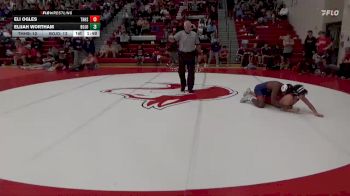 144 lbs Round 2 (3 Team) - Elijah Wortham, Bob Jones vs Eli Ogles, Thompson HS