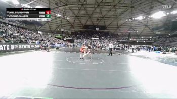 Boys 3A 132 lbs Champ. Round 2 - Joel Sturdivant, Prairie vs Coelho Sharpe, Mt. Spokane