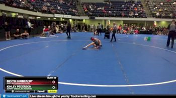 70 lbs Semifinal - Bevyn Gerbracht, East Buchanan Mat Club vs Kinley Pederson, Summit Wrestling Academy