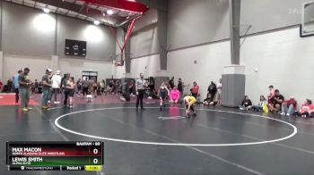 80 lbs Semifinal - Lewis Smith, Alpha Elite vs Max Macon, North Alabama Elite Wrestling